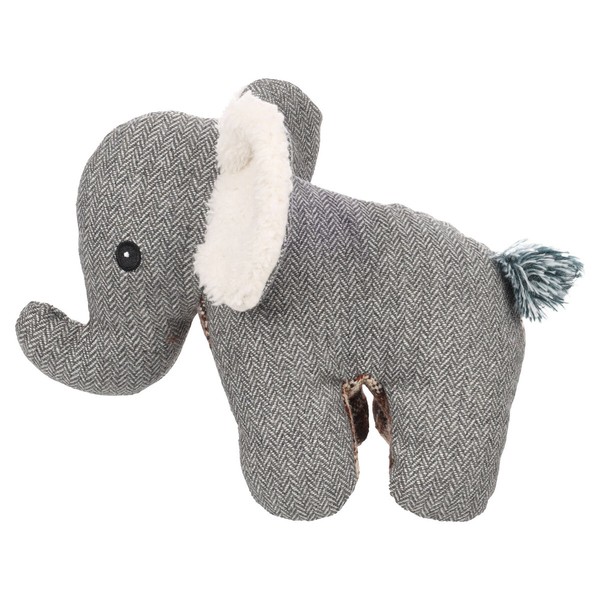 Flamingo Hundespielzeug Britta Elefant Grau 14X23X16,5Cm Squeaker FüR Hunde-image