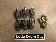 (6) Pacific PDP Tom Drum Lugs Casings for Tom #NM7