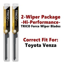 Hi-Performance 2-pk Wipers fits 2009+ Toyota Venza - 25260/220