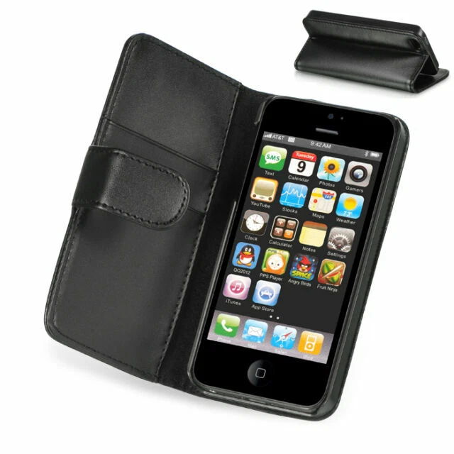 Teléfono celular billetera de cuero Zizo casos para ZTE