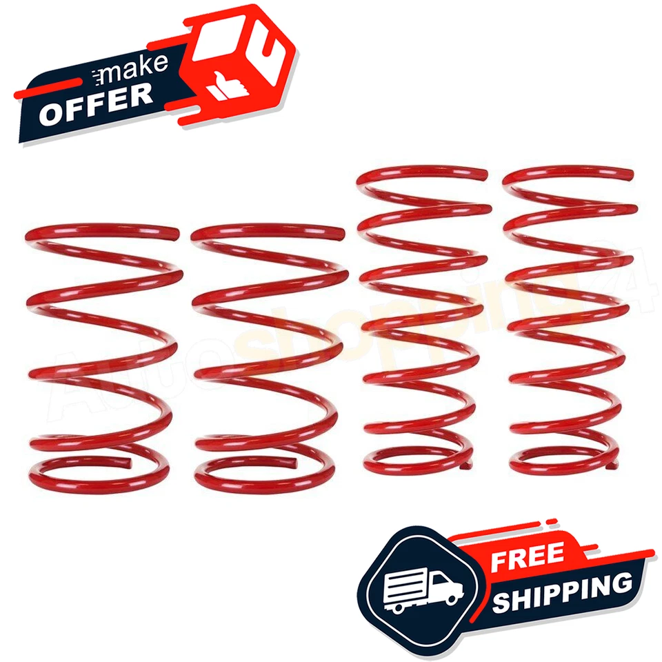 Pedders 1.6" x 2" SportsRyder Lowering Coil Springs for 05-08 Subaru Forester - Изображение 2 из 3