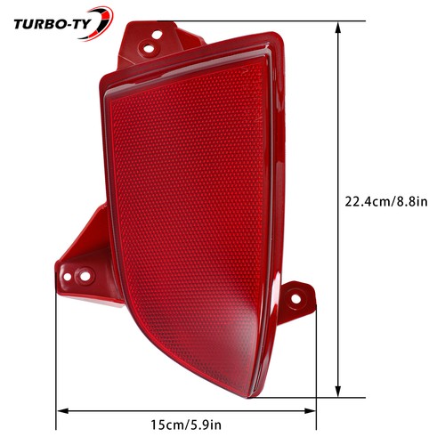 Reflector de parachoques trasero derecho lado pasajero Honda Pilot 2019-2022 repuesto - Imagen 13 de 14