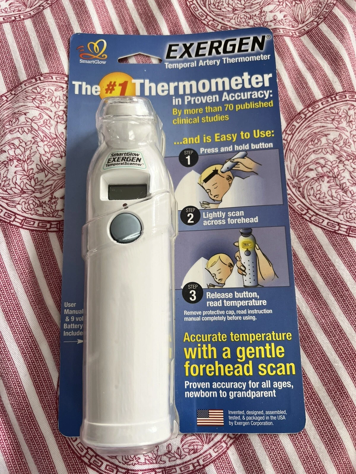 exergen thermometer TAT-2000C Home Model With Smart Glow Features
Opens in a new window or tab