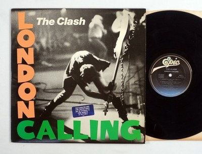 The Clash   London Calling LP  Epic E2 36328   Original Press  READ DESCRIPTION!