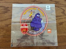 1977 Vintage McDonald's "MCDONALDLAND FASHIONS" GRIMACE Blanket Sleeper Bag