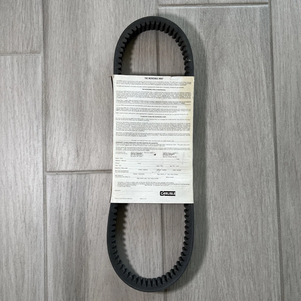 Correa de transmisión Ultimax Max Polaris OEM 3211031 3211042 3211045 3211070 MAX1105M3 Foto 2 de 2