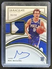 2022-23 Panini Immaculate Mac McClung RC Patch Auto Autograph #/99 76ers