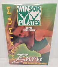 Winsor Pilates Maximum Burn Super Sculpting DVD 20 Minute Series Mari Winsor