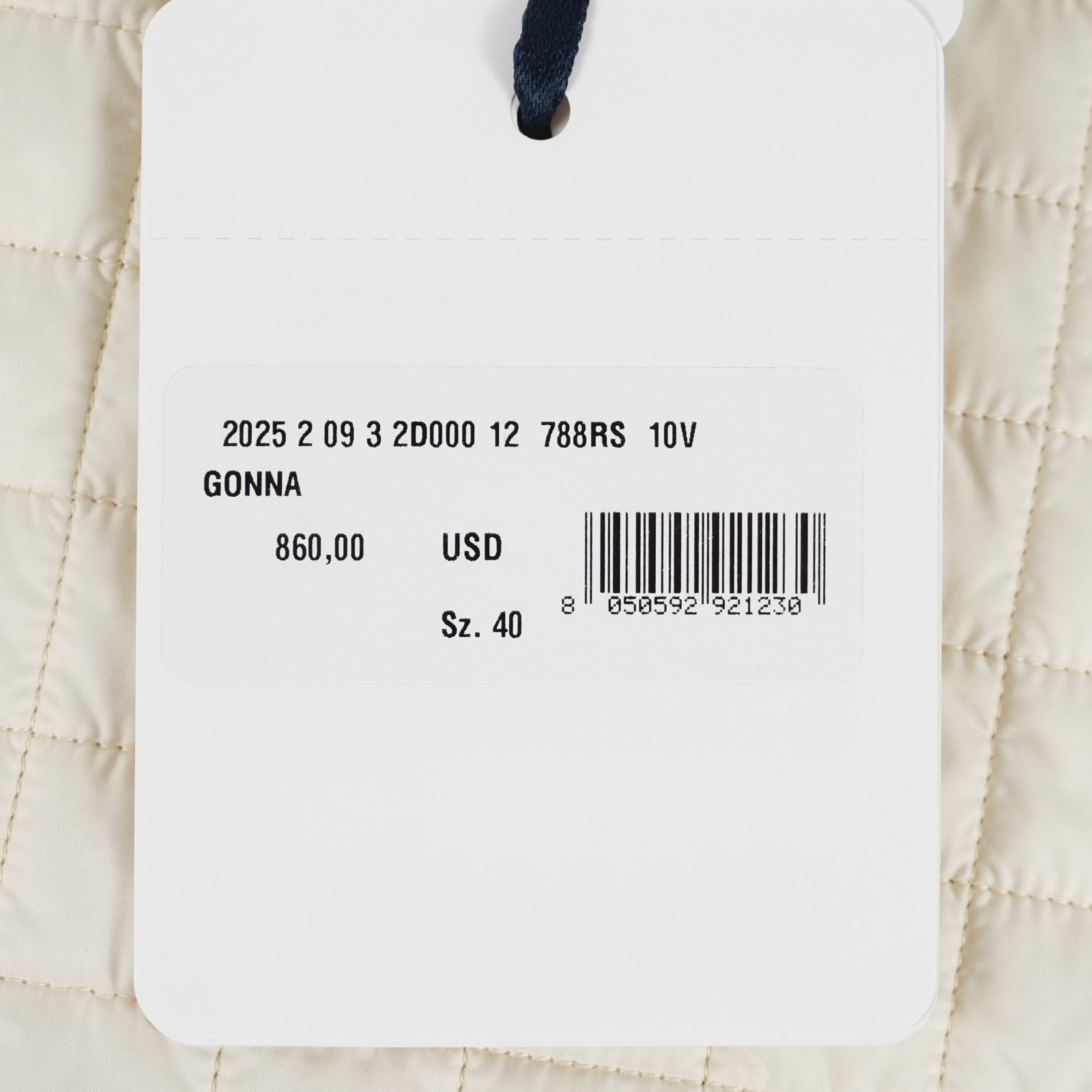 Moncler Square-Quilted Padded Midi Skirt With Snaps In Ivory Women's Size IT 40 image 10