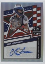 2026 Panini Stars & Stripes Prizm 10/149 Caden Borcherding #NTS-CB Auto 1s7b