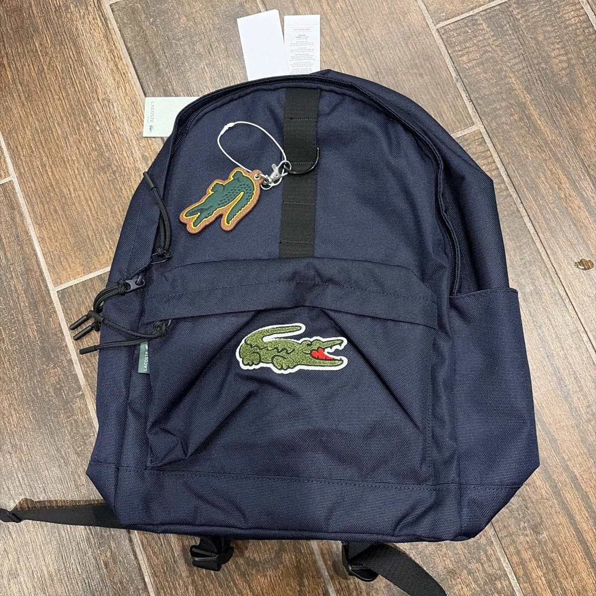 Lacoste Backpack Blue Bags for Men for sale | eBay