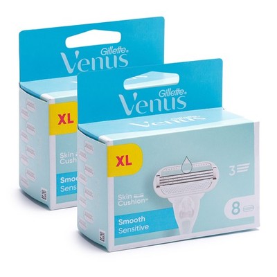 Gillette Venus Smooth Sensitive Rasierklingen 16er   sanfte Rasur