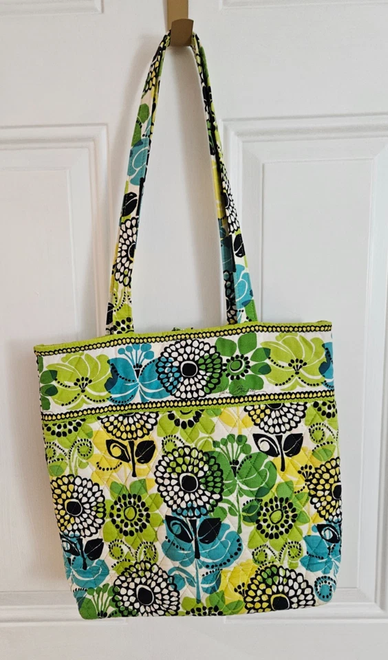 Bolso de Mano Vera Bradley Algodón Limas Foto 3 de 4