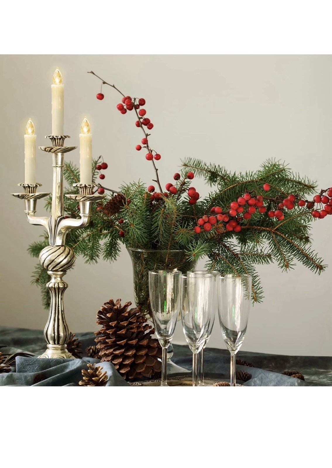 Flickering Flameless Window Candle LED Christmas Tree Lights Remote 12 PCS