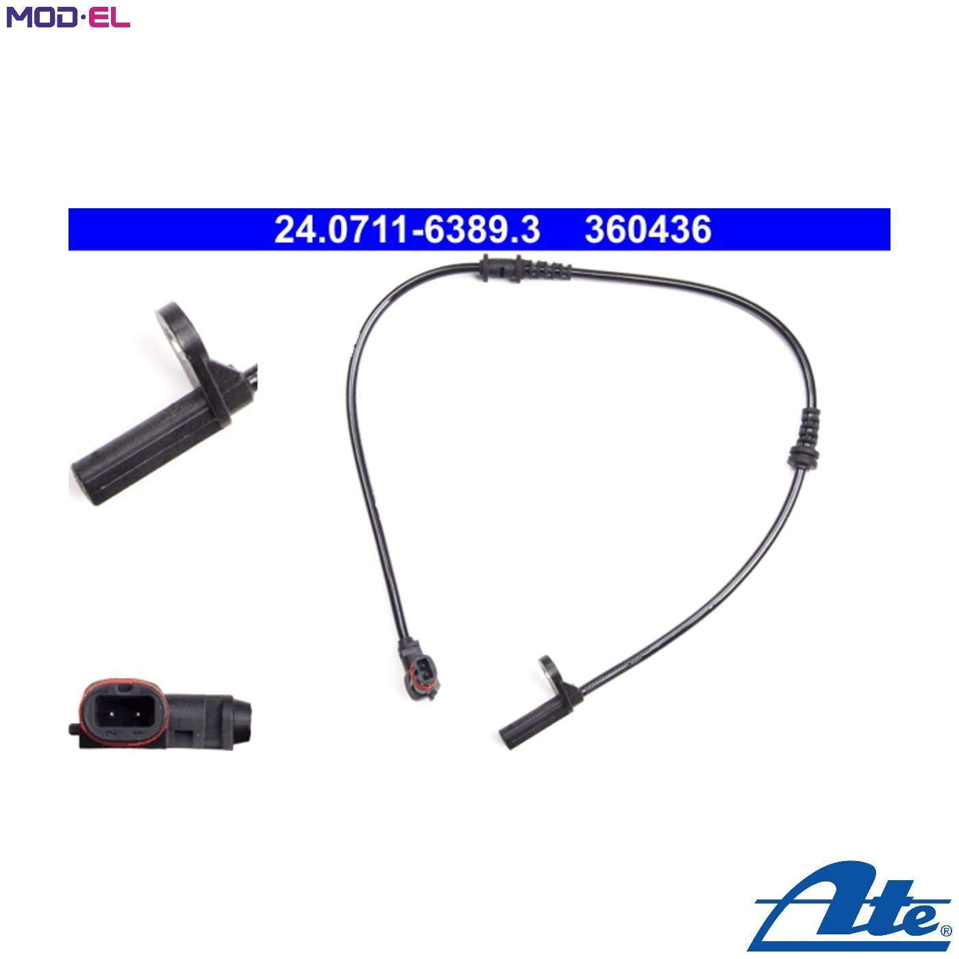 SENSOR WHEEL SPEED 24.0711-6389.3 FOR MERCEDES-BENZ M271.861/860 1.8L 4cyl SLK