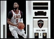 2017-18 Panini Contenders #8 Dwyane Wade Hall of Fame Contenders E1