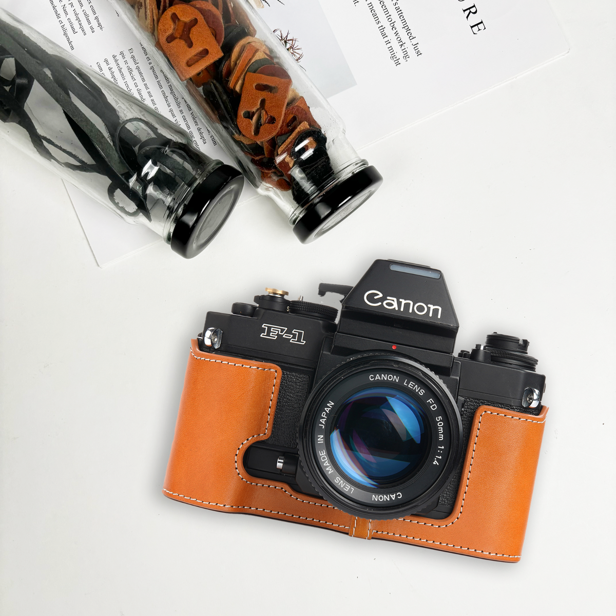 TP ORIG half case for Canon New F-1 | eBay