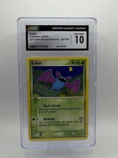 CGC 10 Zubat 82/109 EX Team Rocket Returns 2004 English Pokemon TCG on eBay