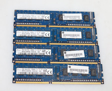 Lot 4x 4GB 16GB SK Hynix HMT451U6BFR8A-PB N0 AA PC3L-12800U Desktop Memory