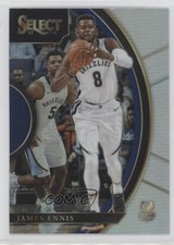 2017-18 Panini Select Concourse Silver Prizm James Ennis #53 4k8