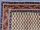 Rare Hand Knotted Vintage Badam Gul Mir Wool Area Rug 4.10 x 2.11 Ft — photo 7