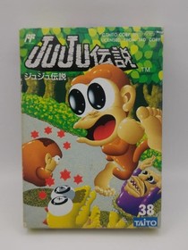 JUJU Densetsu Juju Densetsu Box Manual Software Set Famicom #bc1578