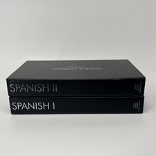 Pimsleur Approach Gold Edition Spanish I, II (Levels 1-2) 32 CDs