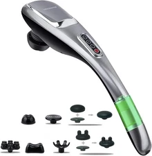 MEGAWISE Cordless Back Massager for Shoulders, Waist, Legs, Rechargeable... 