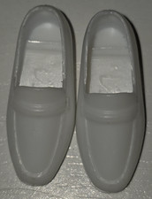 Mattel Barbie Shoes, White Ken Loafers, (4)