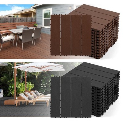 Terrassenfliesen Kunststoff 1-10㎡ Fliesen Vielseitige Pool Garten Klickfliesen
