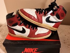 VINTAGE 1985 NIKE AIR JORDAN 1 SIZE 8.5 WITH ORIGINAL BOX 2,200 Lowest obo