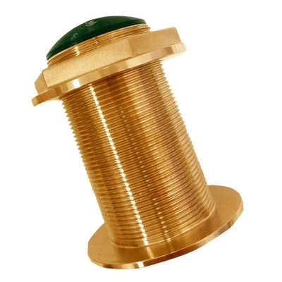 Echonautics Bronze Thru-Hull HF CHIRP Transducer 600W 12 Tilt BT70H600-12