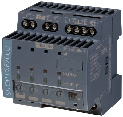 Siemens 6EP1961-2BA11  New factory sealed SITOP PSE200U 3 A Selectivity module
