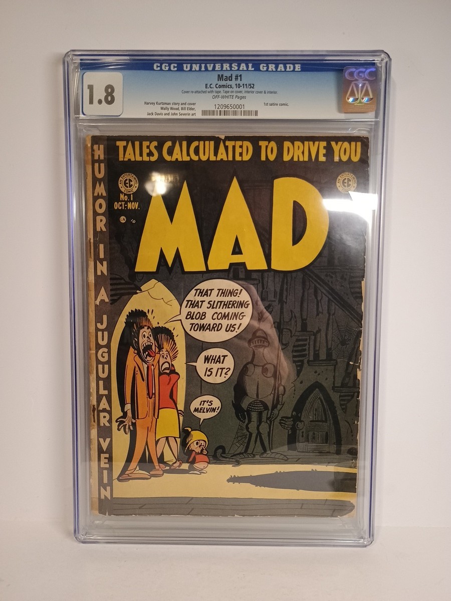 MAD #1 (EC Comics October-November 1952) for sale online | eBay