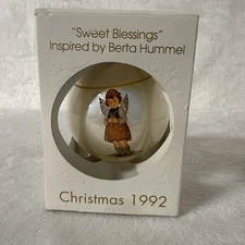 “Sweet Blessings” Inspired by Berta Hummel Christmas Of 1992 Schmid Col. Gallery