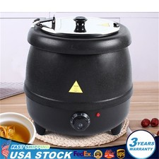 Commercial Electric Soup Kettle Warmer Counte...