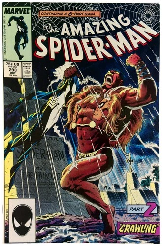 Amazing Spider-Man #293 1987 Marvel Comics VF Comic Book Kravens Last Hunt