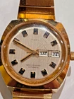 Vintage 1973 TIMEX VISCOUNT Automatic Day/Date Men's Watch Working