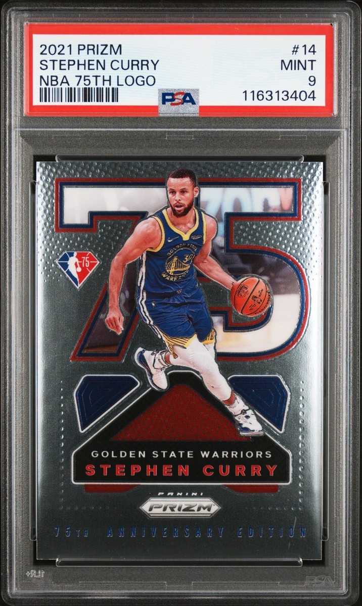 2021-22 Panini Prizm - Nba 75th Logo Stephen Curry #14 for