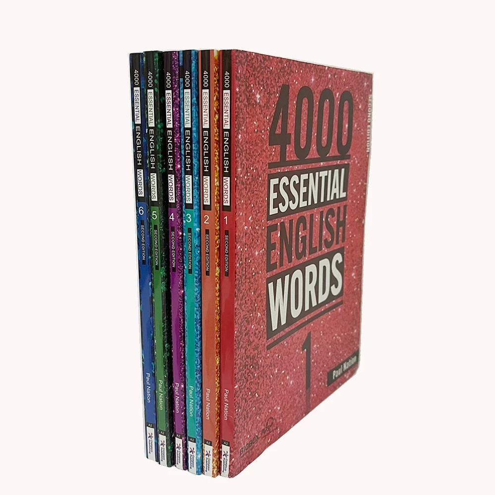 4000 Essential English Words Book Set Volumes 1 to 6 – Build Your