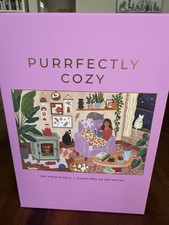 Purrfectly Cozy HOBBRY 500 Piece Jigsaw Puzzle BRAND NEW