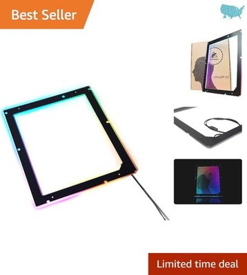 Elegant ARGB Backplate Light for LGA 1200 Motherboards - Hidden Illumination