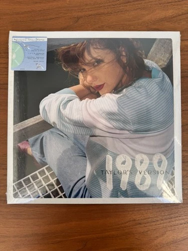 Taylor Swift 1989 Taylor's Version Aquamarine Green Vinyl Record LP SEALED