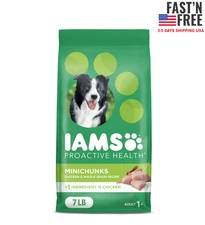 Iams Proactive Health Minichunks Dry Dog Food, 7 Lb. Bag