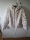 Jacke, Winterjacke mit Teddy von CECIL Gr. XS Ecru wie NEU!