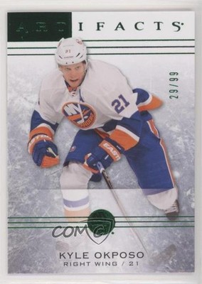 2014-15 Upper Deck Artifacts Emerald 29/99 Kyle Okposo #71 2fd