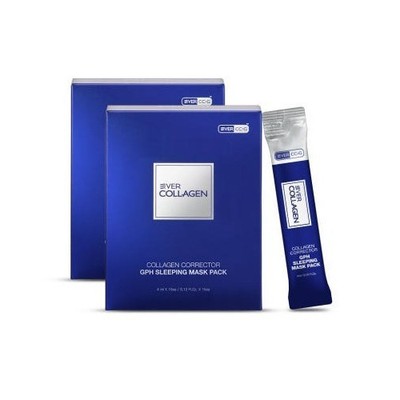 Ever Collagen Collagen Corrector GPH Sleeping Mask Pack 15ea x 2box K-Beauty