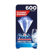 Finish Glass & Dishwasher Protector Protects Dishes & Shine 30g Pack of 12