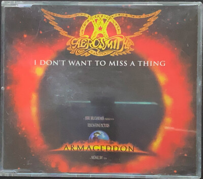 Aerosmith - I Don't Want To Miss A Thing - 1997  Maxi - ORIGINAL - VG