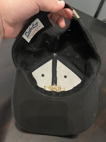 Fred Frederick Chrysler Maryland Mopar Hat Cap Leather Strap back Black Cars - Picture 6 of 9